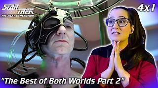 Star Trek: The Next Generation 4x1 The Best of Both Worlds Part 2 REACTION