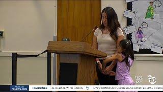 Parent takes smell concerns to school board