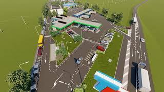 Truck Stop & Hotel, Ortisoara, Timis, Concept 4.1, 11.2022