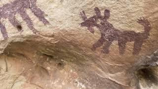 Humiyan Pictographs Kuhdasht Lorestan Iran رنگین نگاره‌های کوهدشت لرستان ایران