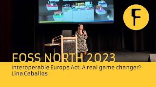 Interoperable Europe Act: A real game changer? - Lina Ceballos