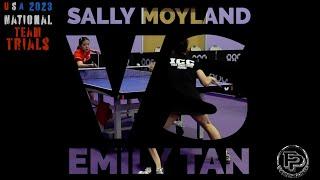 Sally Moyland vs Emily Tan | 2023 US National Team Trials