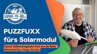 PUZZFUXX-Tuch für Solarmodule und Frontscheibe