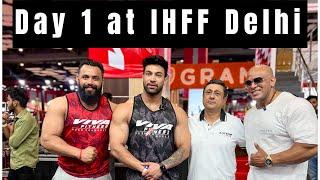 Day 1 at IHFF|Sheru classic| Delhi|2024 |ft.VIVA FITNESS #trending #bodybuilding #viralvideo #gym