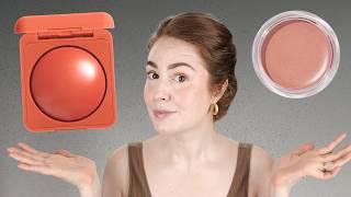 desperately searching for a good cream blush at the drugstore