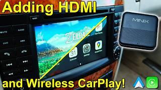 ALL-IN-ONE HDMI and Wireless CarPlay Adapter! - MINIX CA361 Plus Review