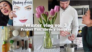 Winter vlog en EE.UU. | Project Pan, libros, compras y pizza