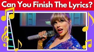 Finish The Lyrics, Most Popular Songs, Quizfinity8 Quiz Video