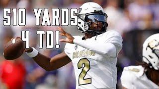 Shedeur Sanders RECORD-SETTING debut highlights vs TCU