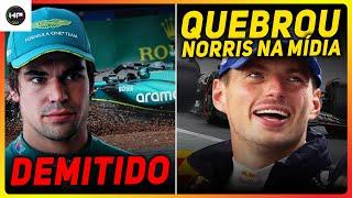 Stroll FORA da Aston Martin? | Verstappen EXPÕE Norris na mídia | TUDO sobre o GP São Paulo da F1