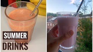 Deliciousnessly | 2 SIMPLE DRINK RECIPES | SUMMER DRINKS