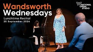 Wandsworth Wednesday - 25 September 2024 - Lunchtime Recital