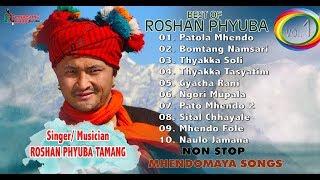 Best Of ROSHAN PHYUBA TAMANG vol 1 Non Stop Mhendomaya Songs JUKEBOX