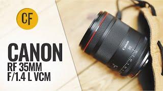 Canon RF 35mm f/1.4 'L' VCM lens review