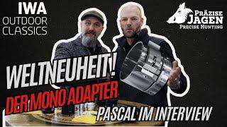 Weltneuheit von  Präzise Jagen. Der neue wandelbare  Mono Adapter für Vorsatzgeräte MADE IN GERMANY.