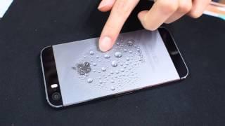 iPhone5s 正反面 iMos 保護貼，疏油疏水測試 @雲爸的私處