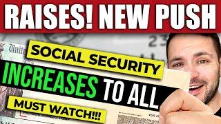 WATCH: Social Security INCREASED Benefits NEW PUSH!!