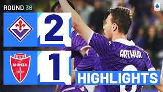FIORENTINA-MONZA 2-1 | HIGHLIGHTS | Arthur secures home win for La Viola | Serie A 2023/24