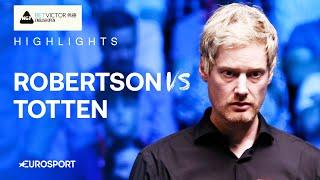 Neil Robertson sweeps past Chris Totten Opening With A Century Break  | Eurosport Snooker