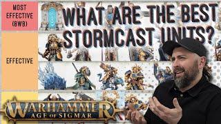 The BEST units you need for Stormcast Eternals | Age of Sigmar 4 Tier list