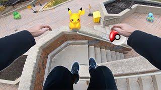 Pokemon Go Parkour POV In Real Life