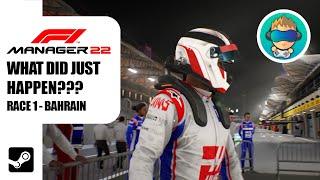 What happened in Bahrain? F1 Manager 2022 Gameplay | PC 4K Max Settings