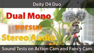 Deity D4 Duo - Dual Mono vs Stereo Sound Tests