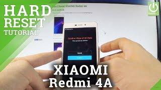 XIAOMI Redmi 4A Hard Reset / Bypass Screen Lock / MI Recovery