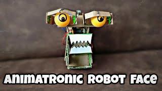 How to make a animatronics robot face - Jugad Machine