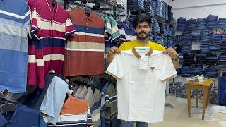 Imported branded Polo T-shirts  new arrival wholesale price in Pakistan Imam Din garments Lahore..