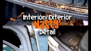 DISASTER Interior and Exterior Detail! #Disasterdetail #Filthydetail