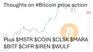 #Bitcoin $MSTR $COIN and miners update! $CLSK $MARA $BITF $CIFR $IREN $WULF