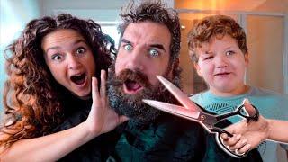 Dad Shaves Beard | Kids Surprise Reactions 