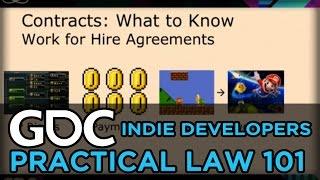 Practical Law 101 For Indie Developers: Not Scary Edition