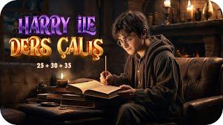 Harry Potter’la Büyülü Ortamda 3 Pomodoro 🪄 25x30x35 #studywithme