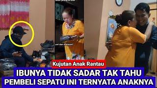 Ibunya Dibuat Kaget Ketika Anaknya Pulang Kampung Bertemu Ibu Beri Kejutan Nyamar Jadi Pembeli