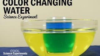 Color Changing Water Science Experiment