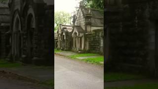 Historic row of decaying mausoleums… #cemetery #Graveyard #travel #urbex #urbanexploration #explore