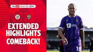 SIX GOAL THRILLER! | Bromley v Notts County extended highlights