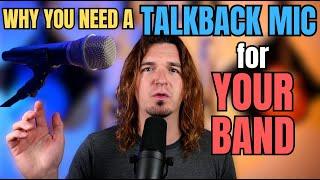 5 WAYS To Setup A TALKBACK MIC For LIVE BANDS - Complete Guide