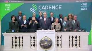 Cadence Bank (NYSE: CADE) Rings The Opening Bell®