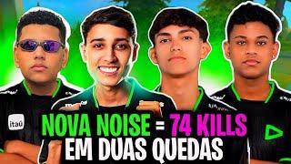 SURREAL a NOVA NOISE apocalíptica FEZ 74 KILLS em 2 QUEDAS! BAK ACHOU O 5° PLAYER? JAYA, LIGEIRIN