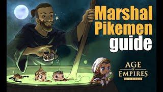 AoEM | Rank 1 Marshal Pikemen Guide - From early to late game