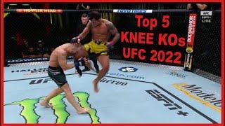 Top 5 KNEE KOs | 2022 UFC Awards