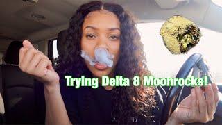 DELTA 8 MOONROCK SESH  (Does it really work??) Ft. Serene Tree