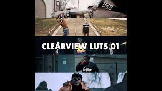 Clearview Cinematic LUTS | 10 pack | Package 01