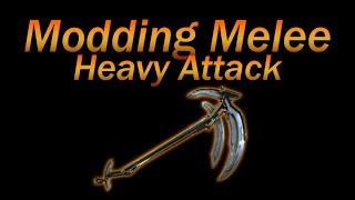 Warframe - Mod Melee Heavy Attack