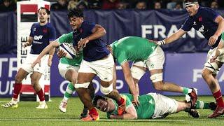 Tournoi des Six Nations moins 20 ans 2024 - France - Irlande : Le résumé complet