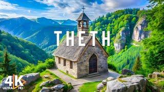 Theth, Albania 4K VIDEO UHD | Mountain Adventures in Theth - Beautiful Nature