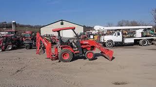 KUBOTA B26 TRACTOR LOADER BACKHOE For Sale